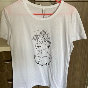 Zaful women’s small graphic tee